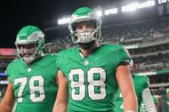 Goedert at Dolphins at Eagles - Source: Getty